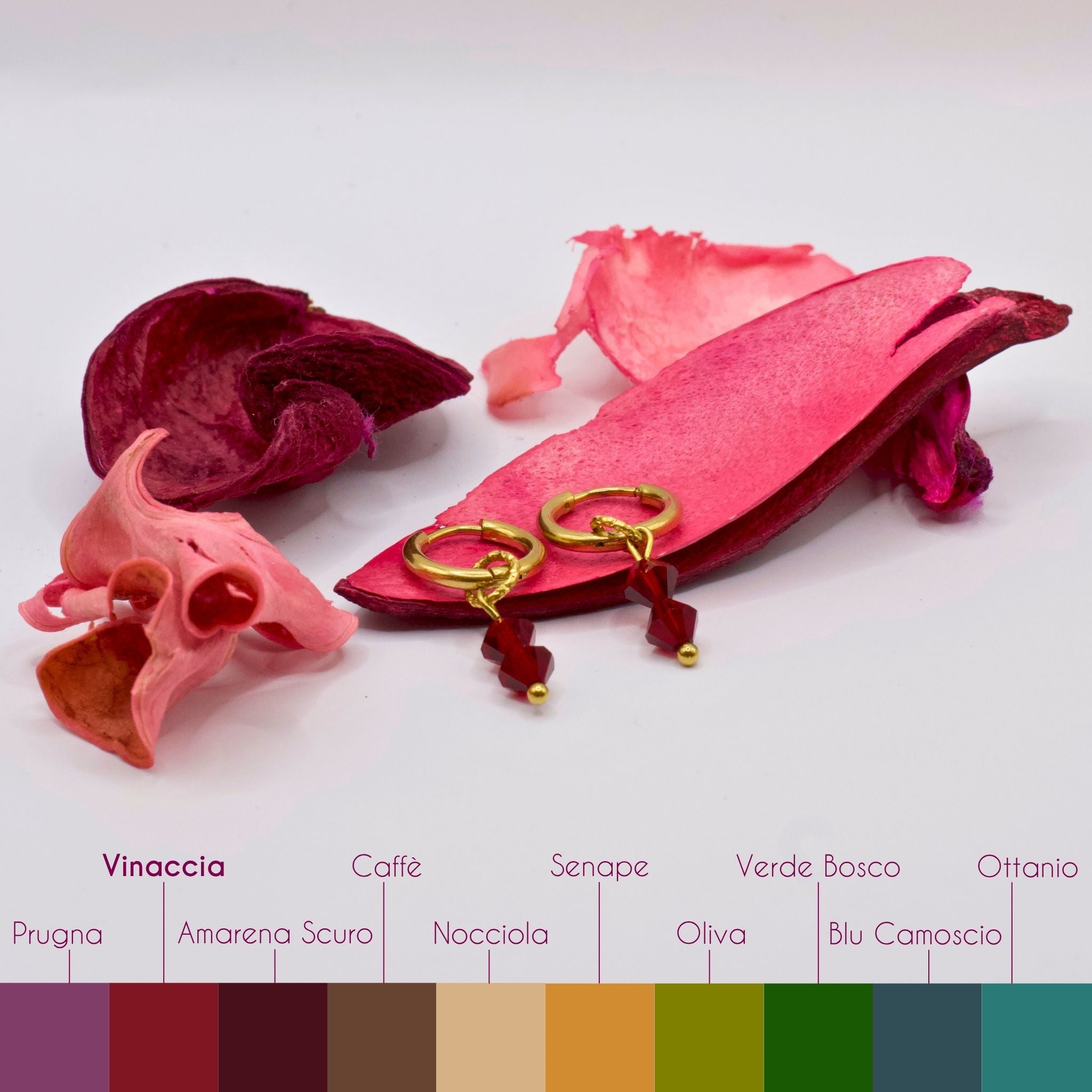 Orecchini Punto Colore Autunno