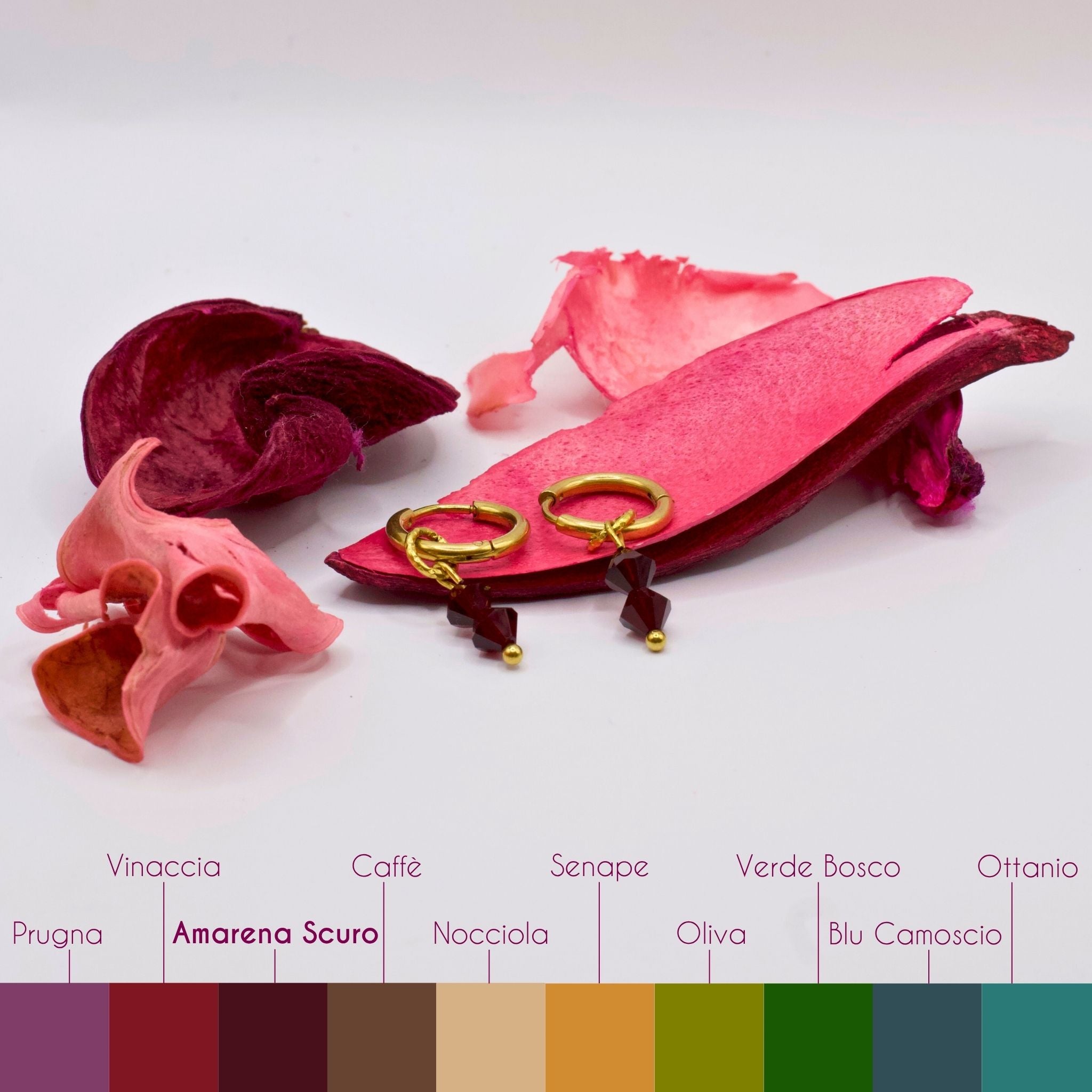 Orecchini Punto Colore Autunno