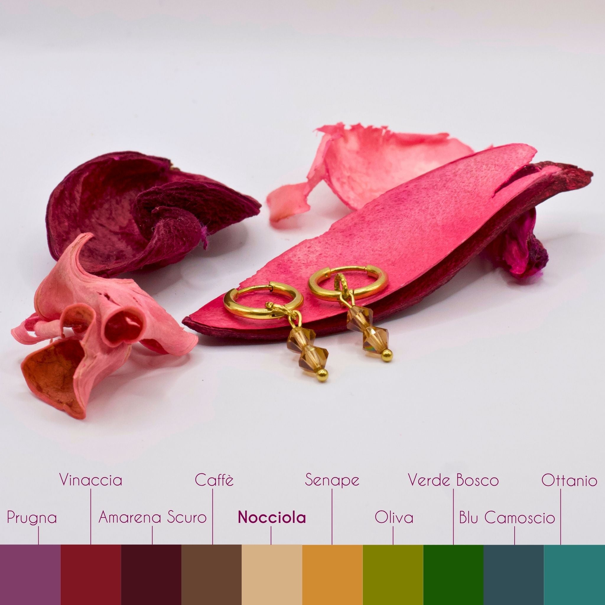 Orecchini Punto Colore Autunno