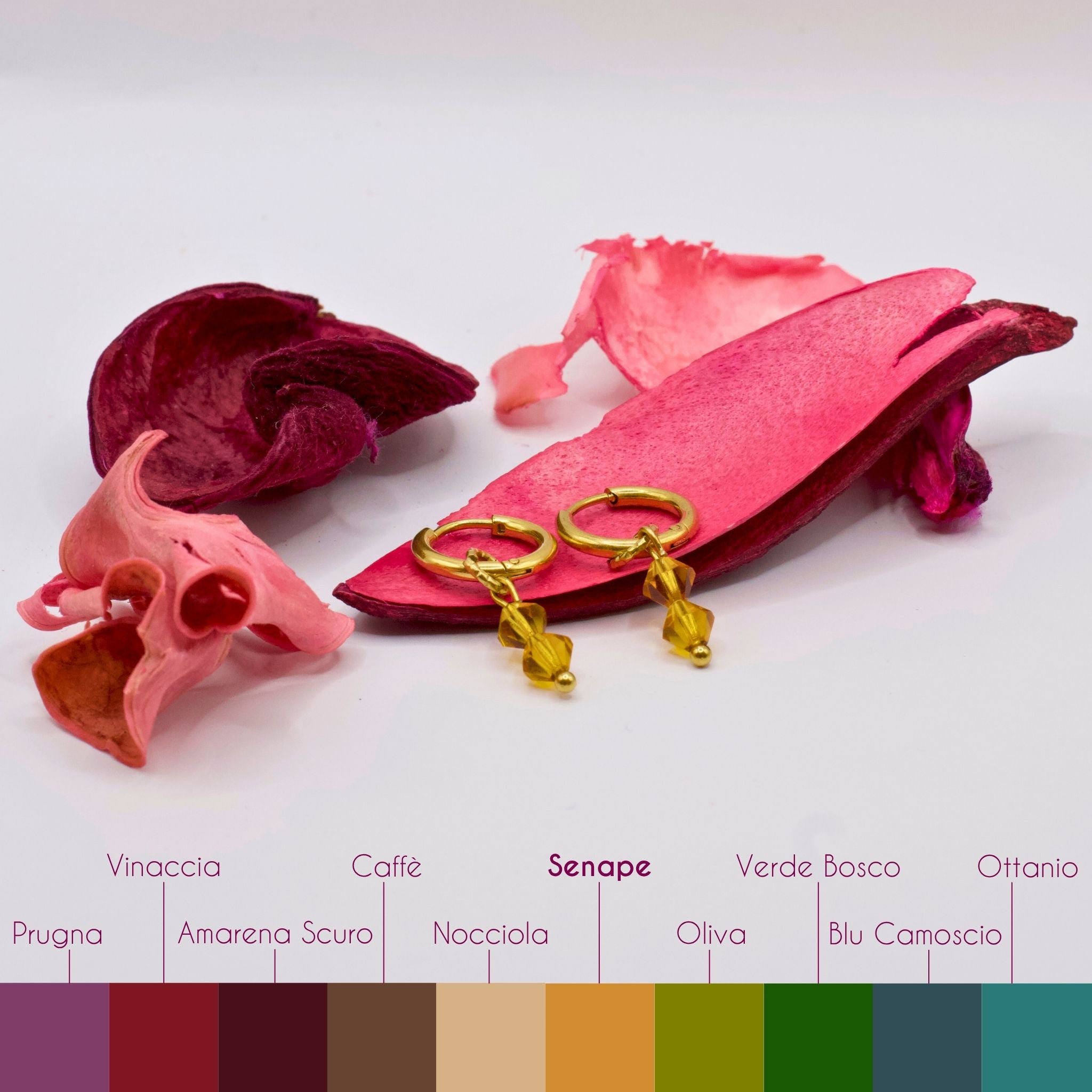 Orecchini Punto Colore Autunno