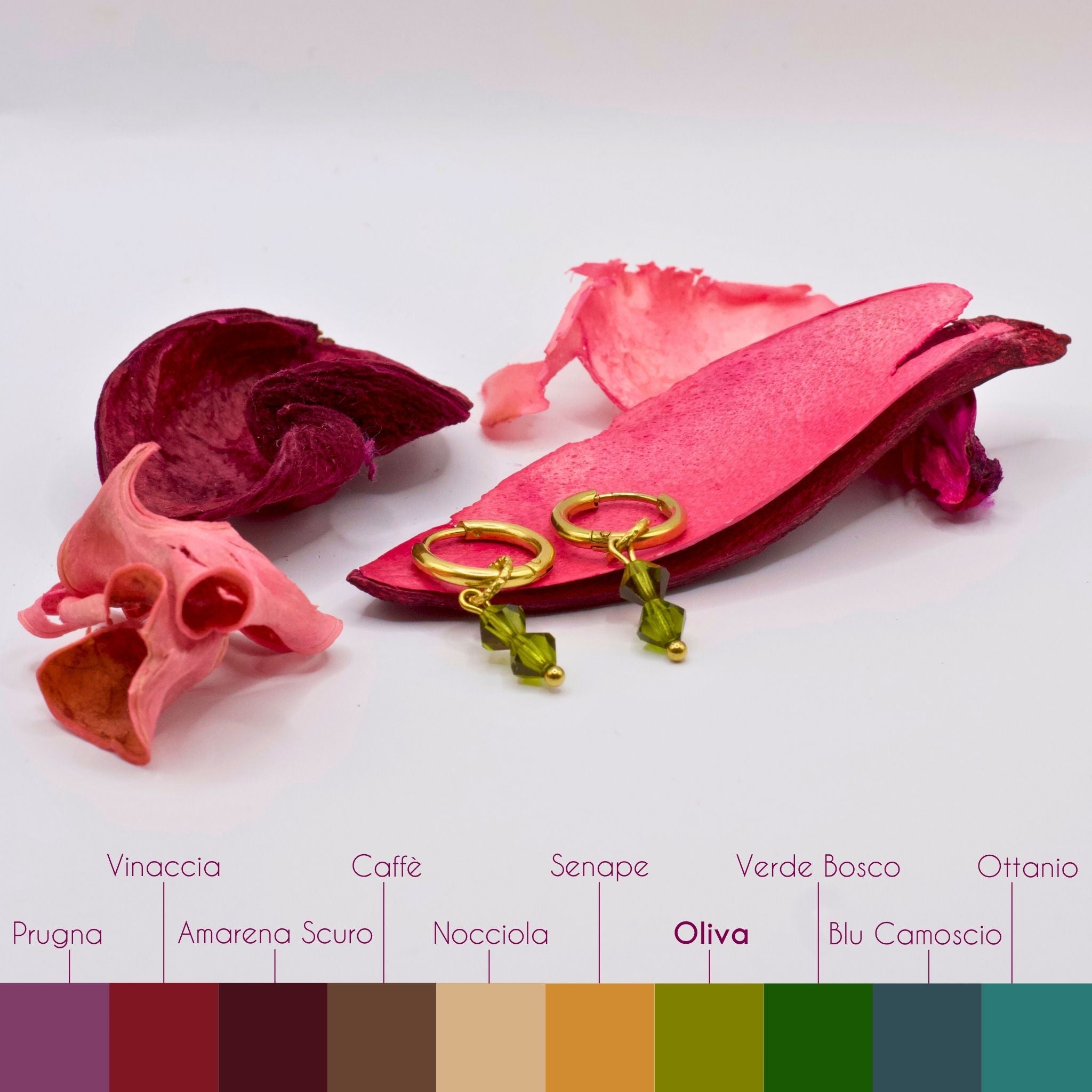 Orecchini Punto Colore Autunno