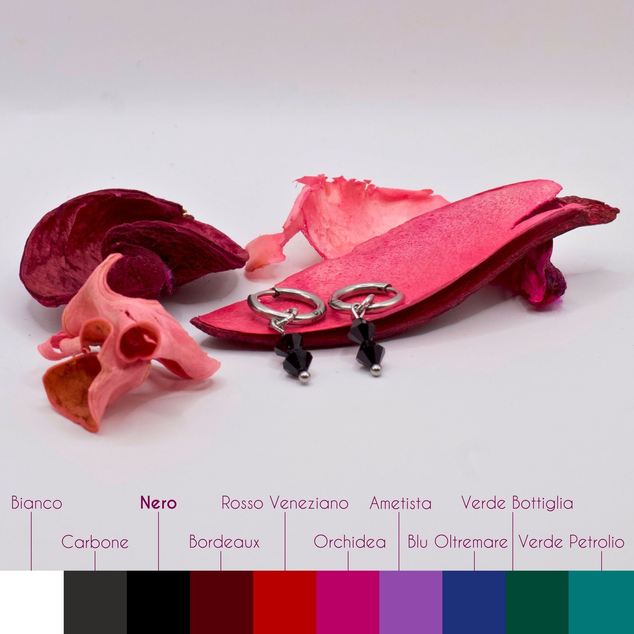 Orecchini Punto Colore Inverno