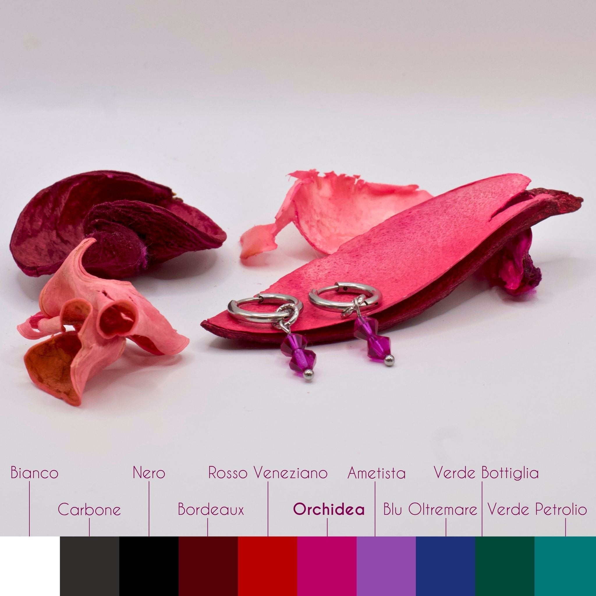 Orecchini Punto Colore Inverno