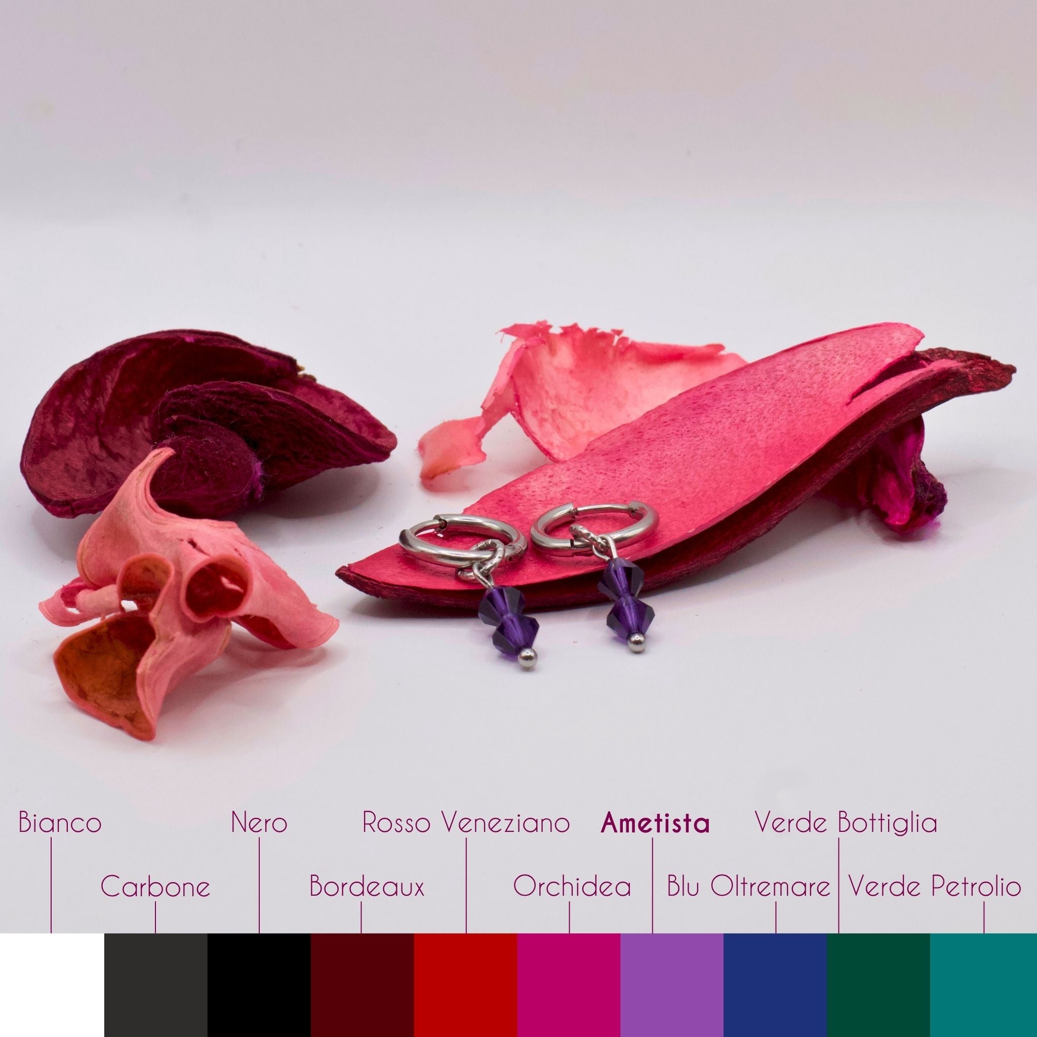 Orecchini Punto Colore Inverno