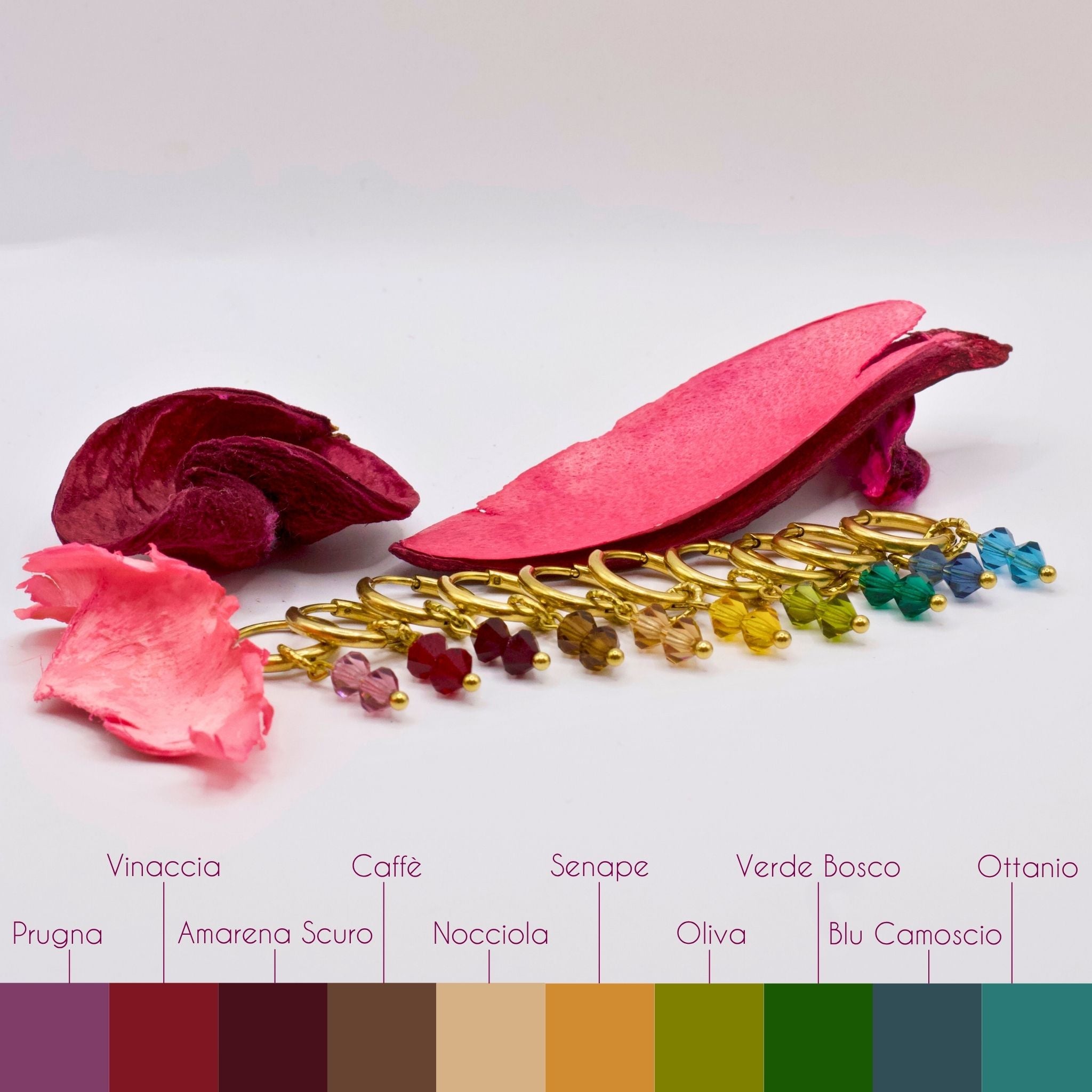 Orecchini Punto Colore Autunno