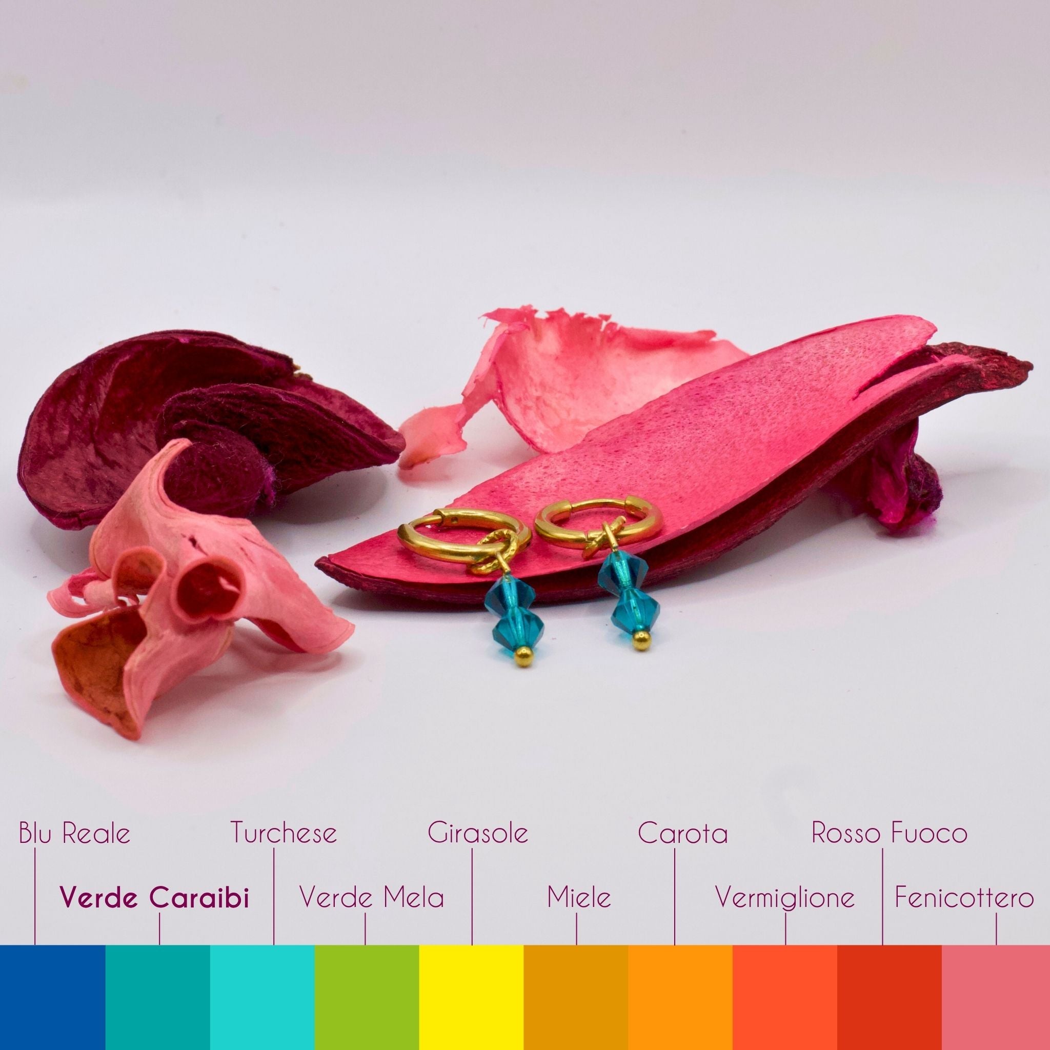 Orecchini Punto Colore Primavera