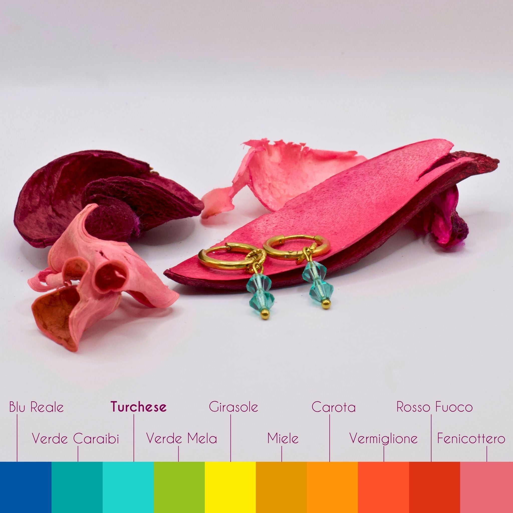 Orecchini Punto Colore Primavera