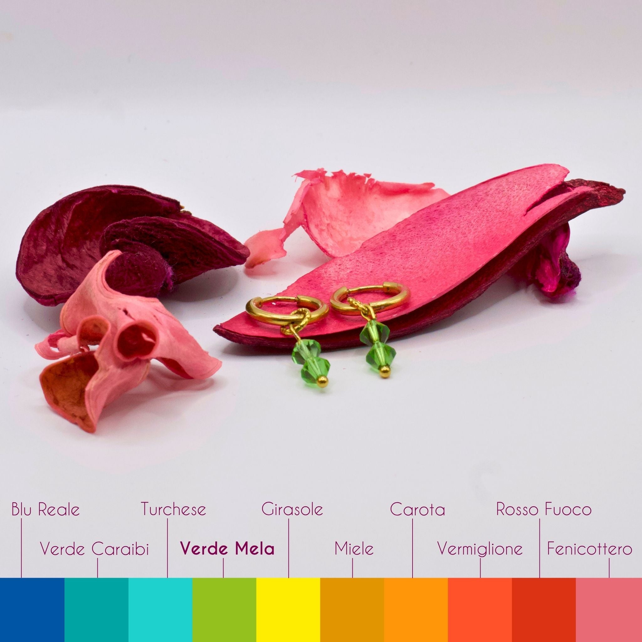 Orecchini Punto Colore Primavera