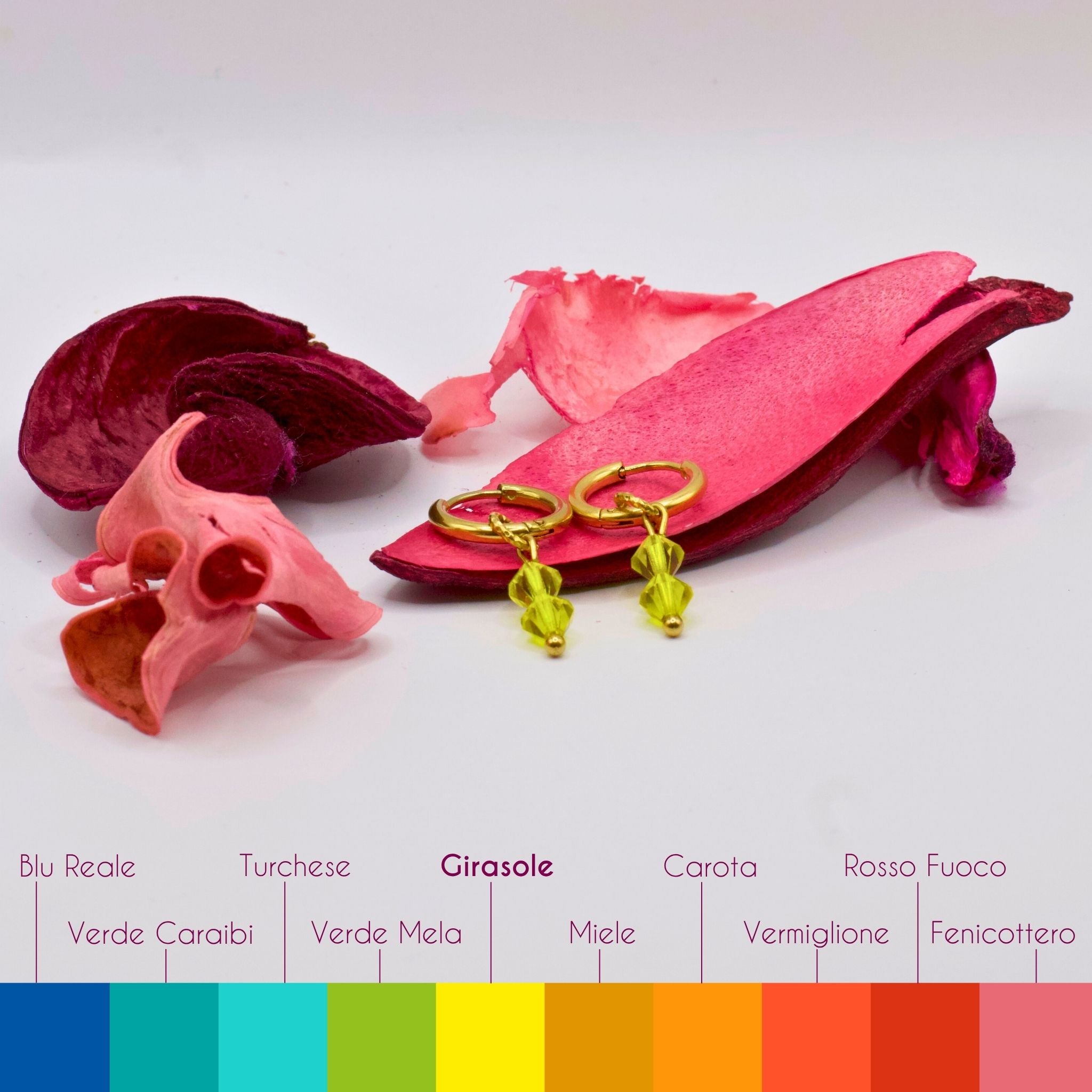 Orecchini Punto Colore Primavera