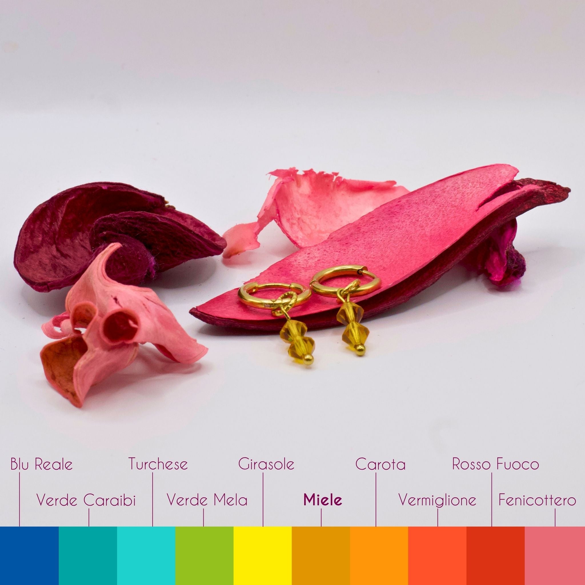 Orecchini Punto Colore Primavera