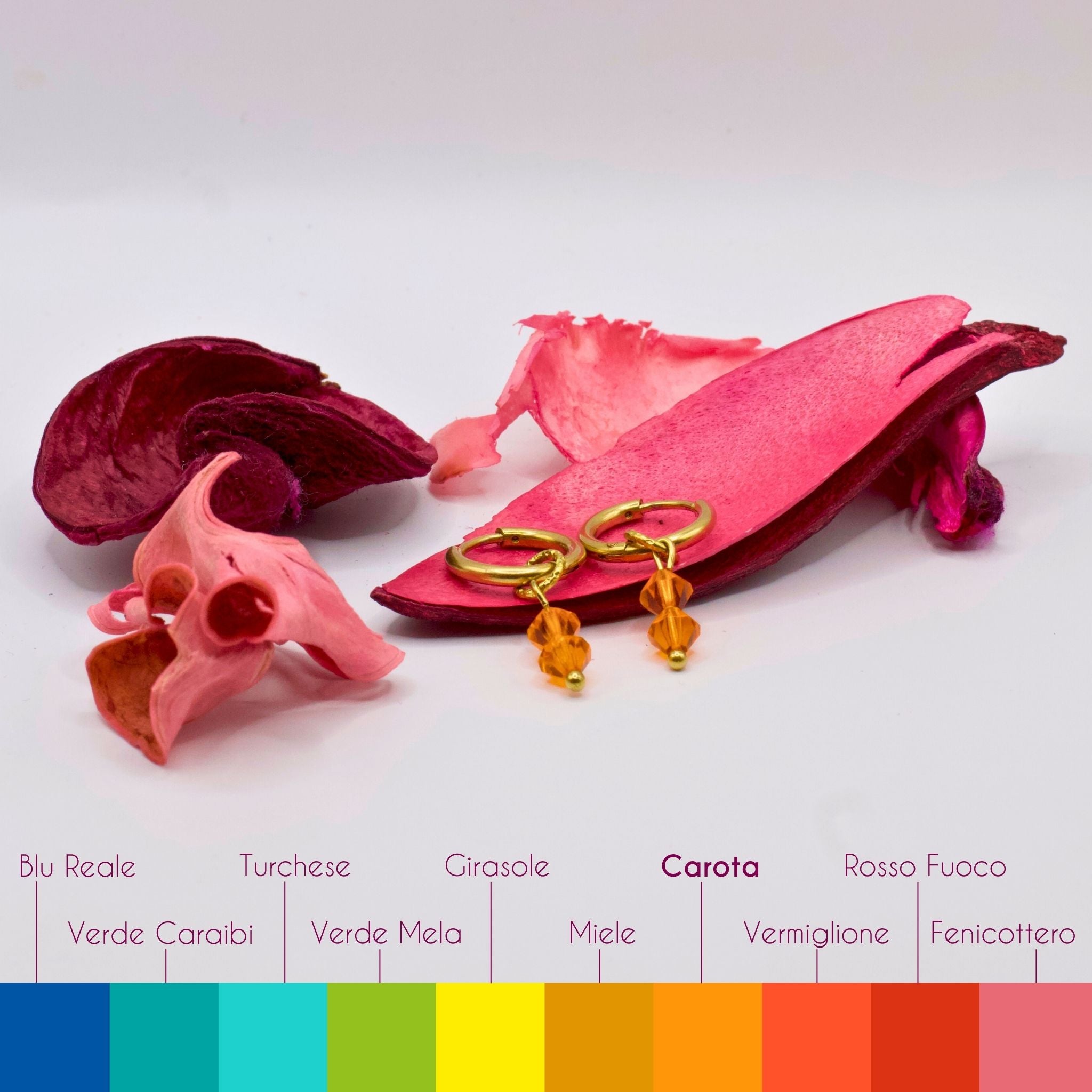 Orecchini Punto Colore Primavera