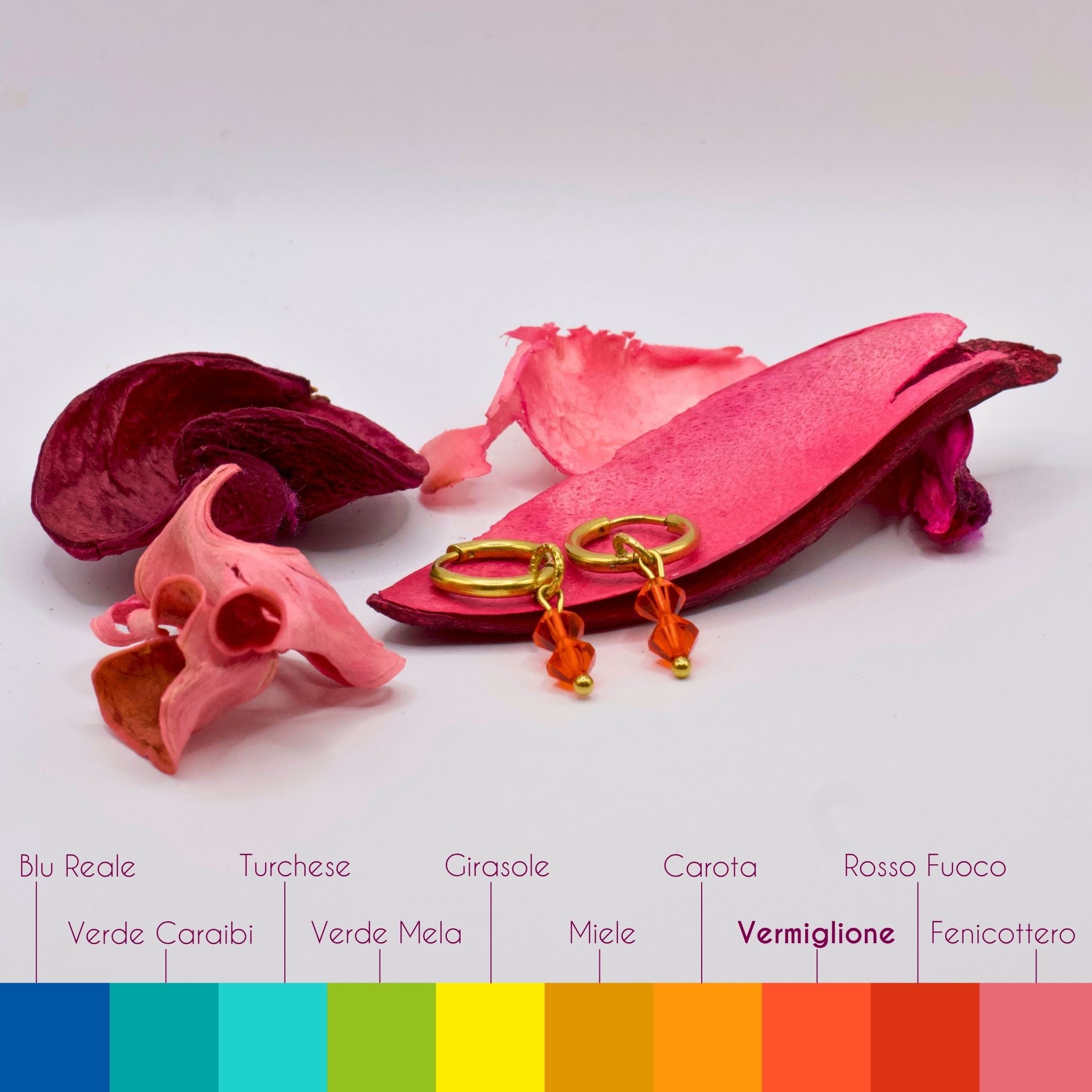 Orecchini Punto Colore Primavera