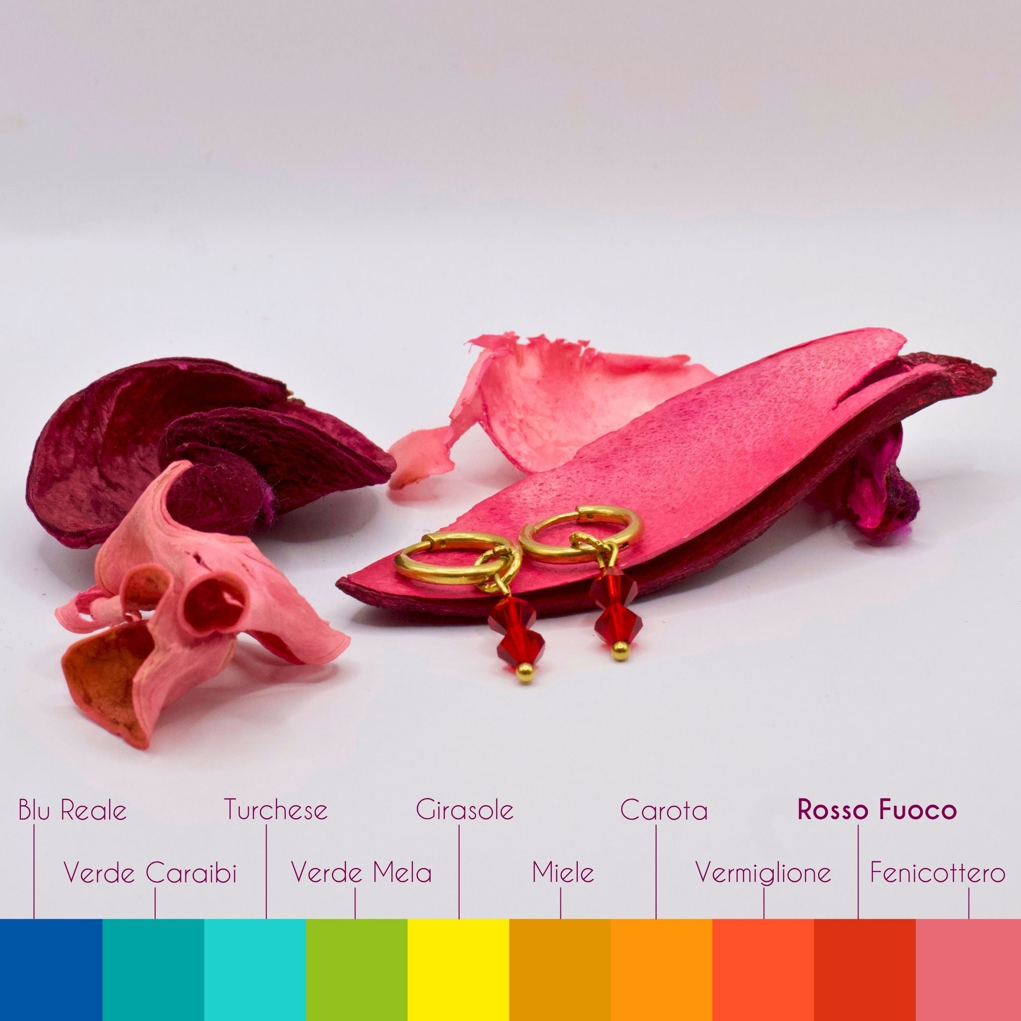 Orecchini Punto Colore Primavera