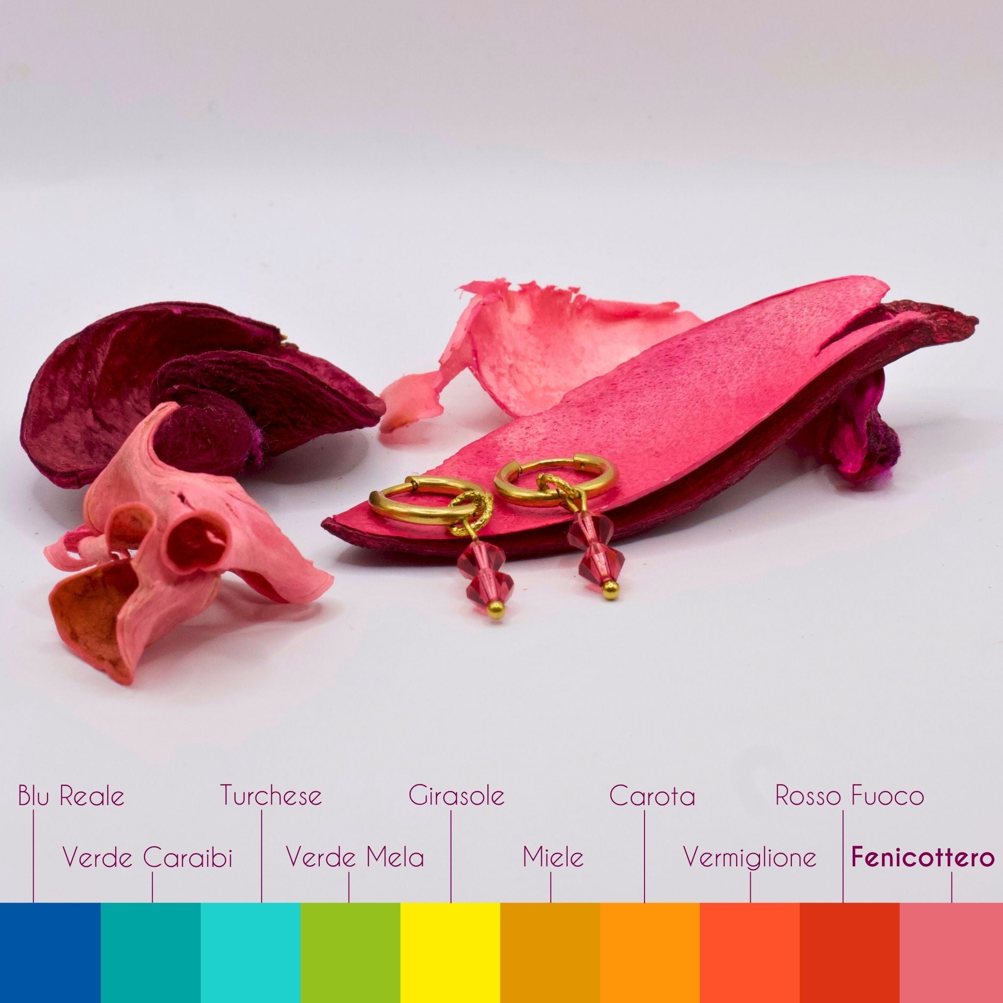 Orecchini Punto Colore Primavera