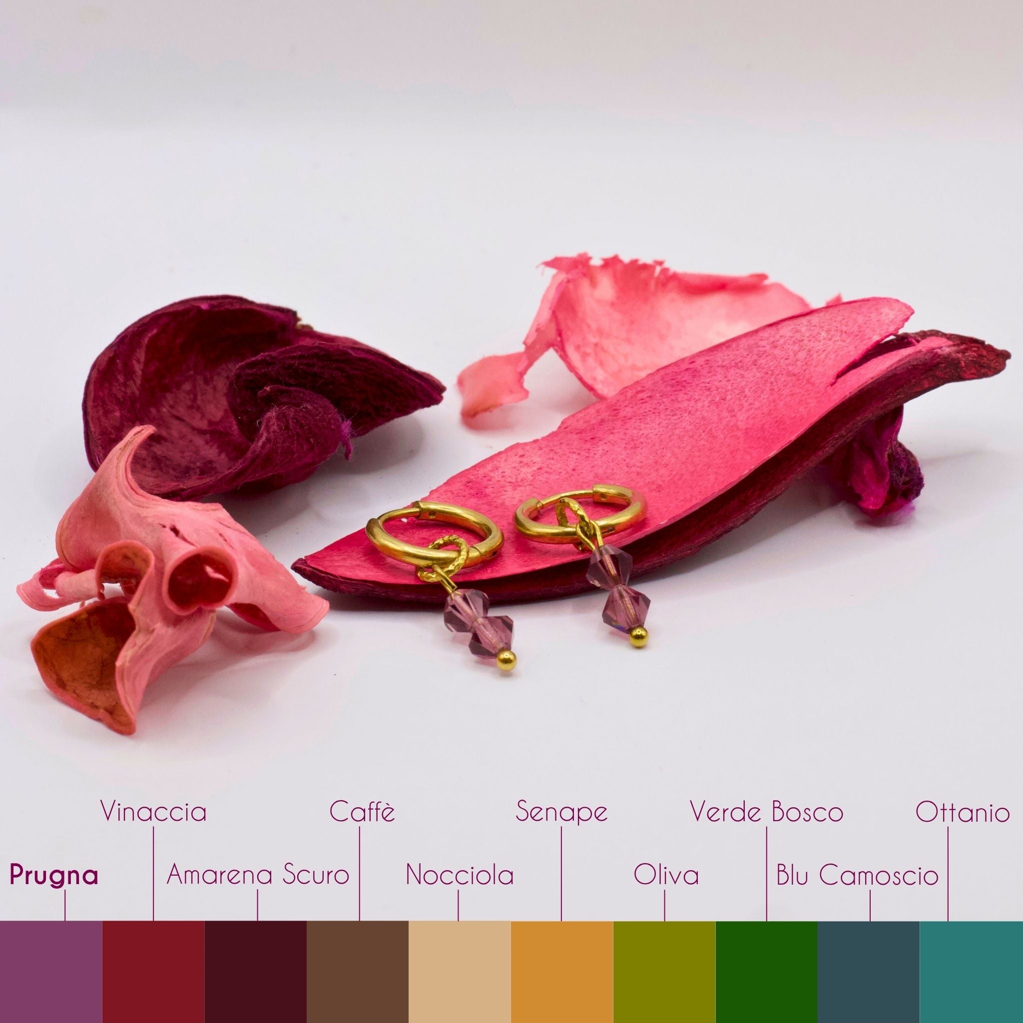 Orecchini Punto Colore Autunno